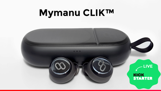 Mymanu CLIK-Truly wireless earbuds with voice translation