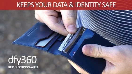 dfy 360 Wallet - The World's Best RFID Blocking Wallet