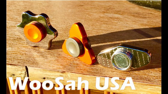 WooSah! - Handmade in the USA Fidget Spinner by WooSah USA