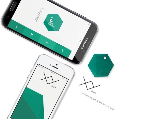 XY - The secure iOS/Android Bluetooth tracking tag