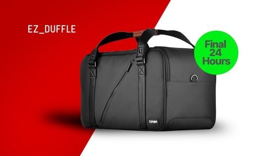 EZ_Duffle: easily ORGANIZE travel & daily carry with ONE BAG