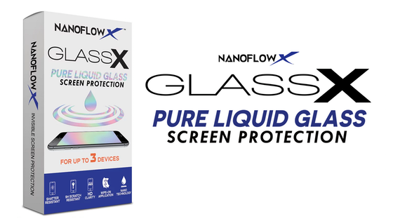 GlassX™ - Real Liquid Glass Universal Screen Protection
