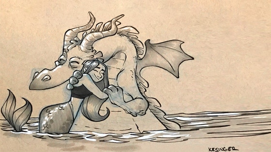 Dragons vs. Mermaids