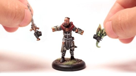 Hand of Glory: Modular Magnetic Gaming Miniatures
