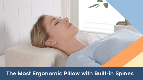 Rest, Recharge, & Repeat on the most Ergonomic Pillow ever