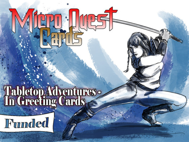 Micro Quest Cards - RPG Adventures in Greeting Card Form