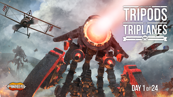Tripods & Triplanes, The War of the Worlds in Wings of Glory