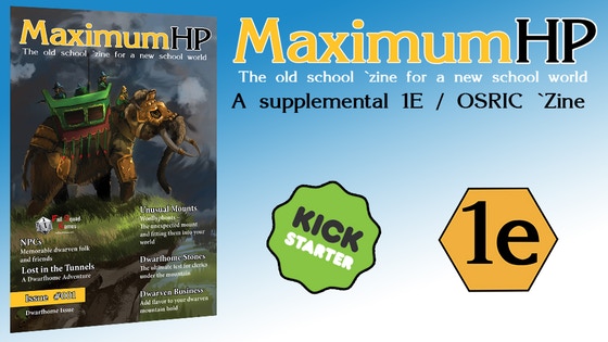 Maximum HP - RPG Zine Issue 001