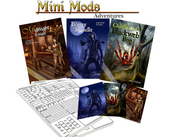 RPG Mini Mods - Role Playing Games Mini Modules