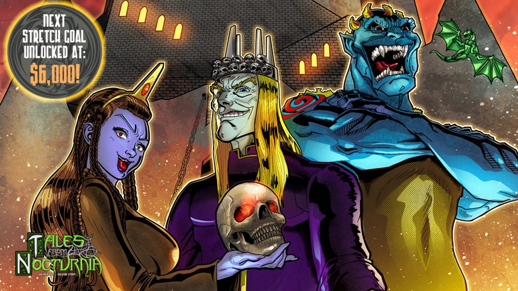 TALES FROM NOCTURNIA #1-3 + Complete Legendary Saga BOOK!